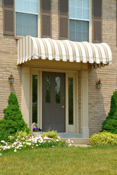 Doorway Awning Installation