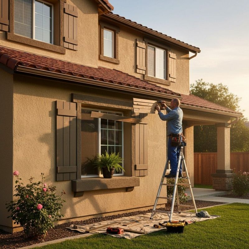 Shutter Reattachment in Alpharetta, GA